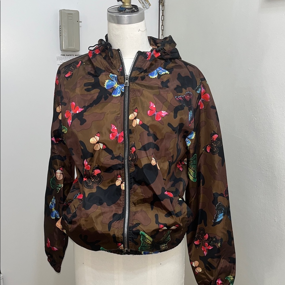 Butterfly Camouflage Utility Jacket